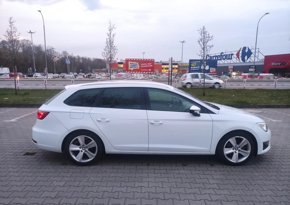 Seat Leon cena 44000 przebieg: 134308, rok produkcji 2015 z Żory małe 137